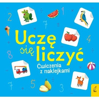 Ćwiczenia z naklejkami - uczę się