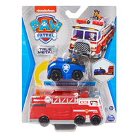 Paw Patrol Psi Patrol: Zestaw Drużynowy (Wóż Strażacki + Pojazd Chase'a)