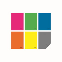 Zeszyt Herlitz A5 60 kartek w kratkę MIX okładek polipropylenowych Collors