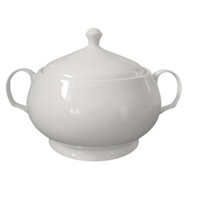 Waza porcelanowa biała 3 L Porcelana Bogucice