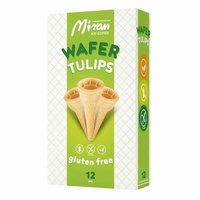 Wafle do lodów bezglutenowe/ Wafer tulips 40g ( 12 szt) MIRAN