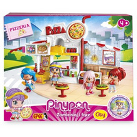 Epee PinyPon City Pizzeria - Zestaw Pizzeria z laleczką 8 cm i akcesoriami