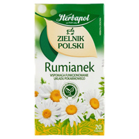 Herbapol Zielnik Polski Herbatka ziołowa rumianek 30 g (20 x 1,5 g)