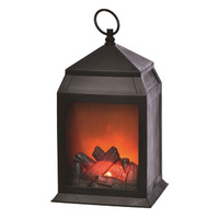 6 x dioda LED typu SMD o ciepłej barwie światła. Efekt płomienia. Zasilanie 2 baterie 1,5 V ( brak w zestawie )