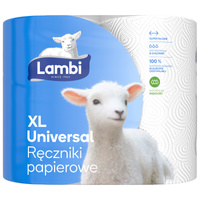 Lambi XL Uniwersal Ręczniki papierowe 2 rolki