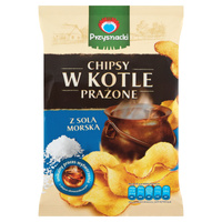 Przysnacki Chipsy w kotle prażone z solą morską 30 g