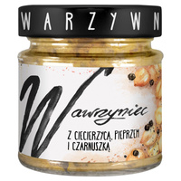 Wawrzyniec Pasta warzywna z ciecierzycą pieprzem i czarnuszką 180 g