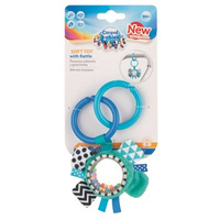 Canpol babies zabawka pluszowa z grzechotką i zawieszką KOKARDA