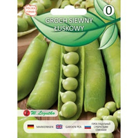 Groch siewny łuskowy Cud Kelvedonu wczesny,  nasiona pomarszczone  30g  Seria Bazowa Legutko