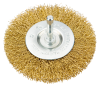 Szczotka druciana tarczowa z trzpieniem 100 mm