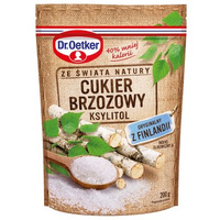Dr. Oetker Ze świata natury Cukier brzozowy ksylitol 200 g
