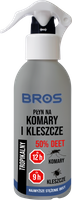 Bros Płyn na komary i kleszcze 50% DEET tropikalny 130 ml