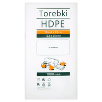 Torebki HDPE 22 x 26 cm 1000 szt