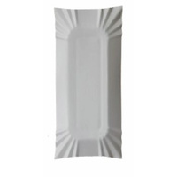 Tacka papierowa biała 14x25 cm Horeca Polska (100 sztuk)