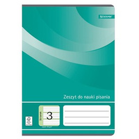 Zeszyt do nauki pisania A5/16k. nr 3