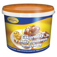 Włoszczowa Produkt cukierniczy o smaku waniliowym termizowany 11 kg