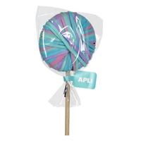 Gumki recepturki APLI Nordik w kształcie lizaka 20g pastel mix kolorów