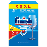 FINISH Tabletki do zmywarki Power Essential 112 lemon