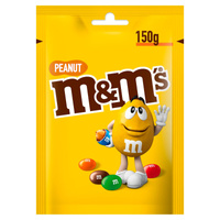 M&M's Peanut Orzeszki ziemne oblane czekoladą w kolorowych skorupkach 150 g