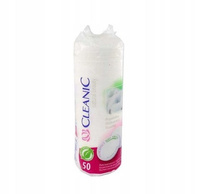 Cleanic Pure Effect Płatki kosmetyczne okrągłe 50 sztuk