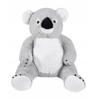 Miś Gustaw Miś Koala pluszowy 130cm szaro-biały