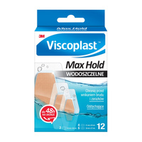 Viscoplast™ Max Hold, plastry wodoszczelne, zestaw plastrów, 3 rozmiary, pudełko/12 szt