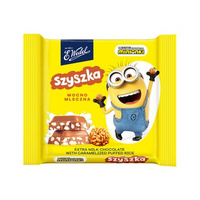 E. Wedel Czekolada mocno mleczna z karmelizowanym ryżem preparowanym 38 g