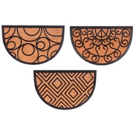 Wycieraczka domowa półokrągła rozmiar 40x60 cm