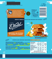E. Wedel Czekolada mocno mleczna z corn flakes 80 g