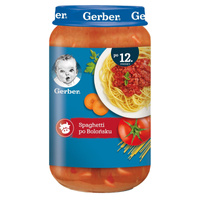 Gerber Spaghetti po bolońsku dla dzieci po 12 miesiącu 250g