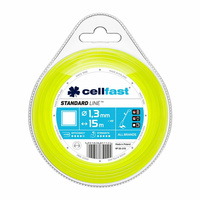 Żyłka tnąca do wykaszarek ręcznych 1,3 mm 15 m kwadrat