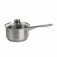 Rondel nierdzewny 1,9l. 16cm z pokrywą szklaną Fabio Altom Design