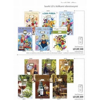 Laurka urodzinowa z kółkiem obrotowym mix wzorów