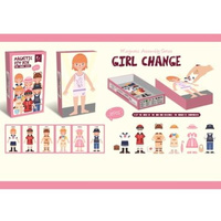 Układanka magnetyczna, przebieralnia 31el.