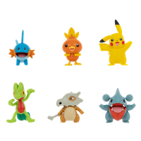 Pokemon 6 pak figurek bitewnych