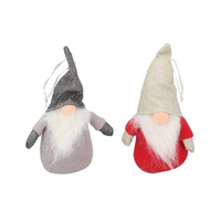 EM&EM Zawieszka tekstylna Mikołaj 18cm