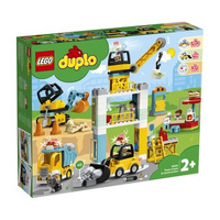 Klocki LEGO DUPLO Town Żuraw wieżowy i budowa 10933