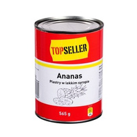 TOPS ANANAS PLASTRY W SYR.565G