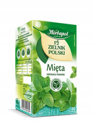 Herbapol Zielnik Polski Herbatka ziołowa mięta 40 g (20 x 2 g)