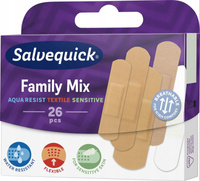SALVEQUICK plastry Family Mix 26 szt.