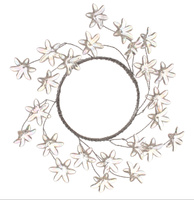 Jumi Wianek na świeczkę z akrylowymi kwiatkami