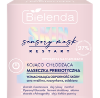 Bielenda Skin Restart Sensory Mask Kojąco-chłodząca maseczka prebiotyczna 50 ml