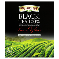 Big-Active Pure Ceylon Herbata czarna 100% 200 g (100 torebek)
