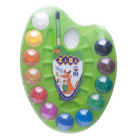 Farby akwarelowe 12 kolorów Zibi