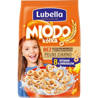 Lubella Mlekołaki Miodo kółka Zbożowe kółka z miodem 500 g