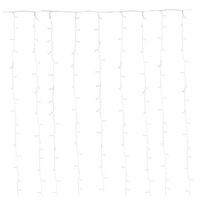 Kurtyna 546 LED xl zewnętrzna na transformator + dodatkowe gniazdo + programator