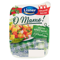 Lisner O Mamo! Sałatka warzywna z groszkiem 140 g