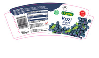 Kozi jogurt jagodowy 125g Danmis