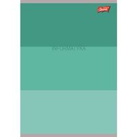 Unipap zeszyt okładka laminowana A5, 60 kartek, krata, informatyka ze ściągą COLOR STRIPES