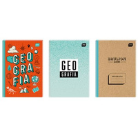Brulion A5 80 kartek kratka geografia, INTERDRUK